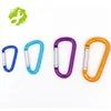 Wholesale Different Colors D Shape Small Mini Aluminum Hooks Carabiner