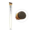 BUEART white good quality buffing brush flat head top kabuki brush for liquid foundation