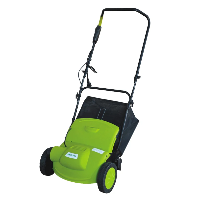 China supplier wholesale garden scarifier wheeled electric lawn rake grass dethatcher with good service