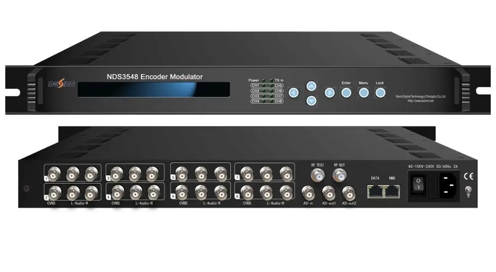 Nds3548 Cvbs Input 8 Channels Rf Modulator Buy 8 Channels Rf