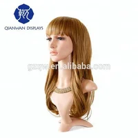 

Lifelike hair wig making mannequin head hat display for african mannequin head sale