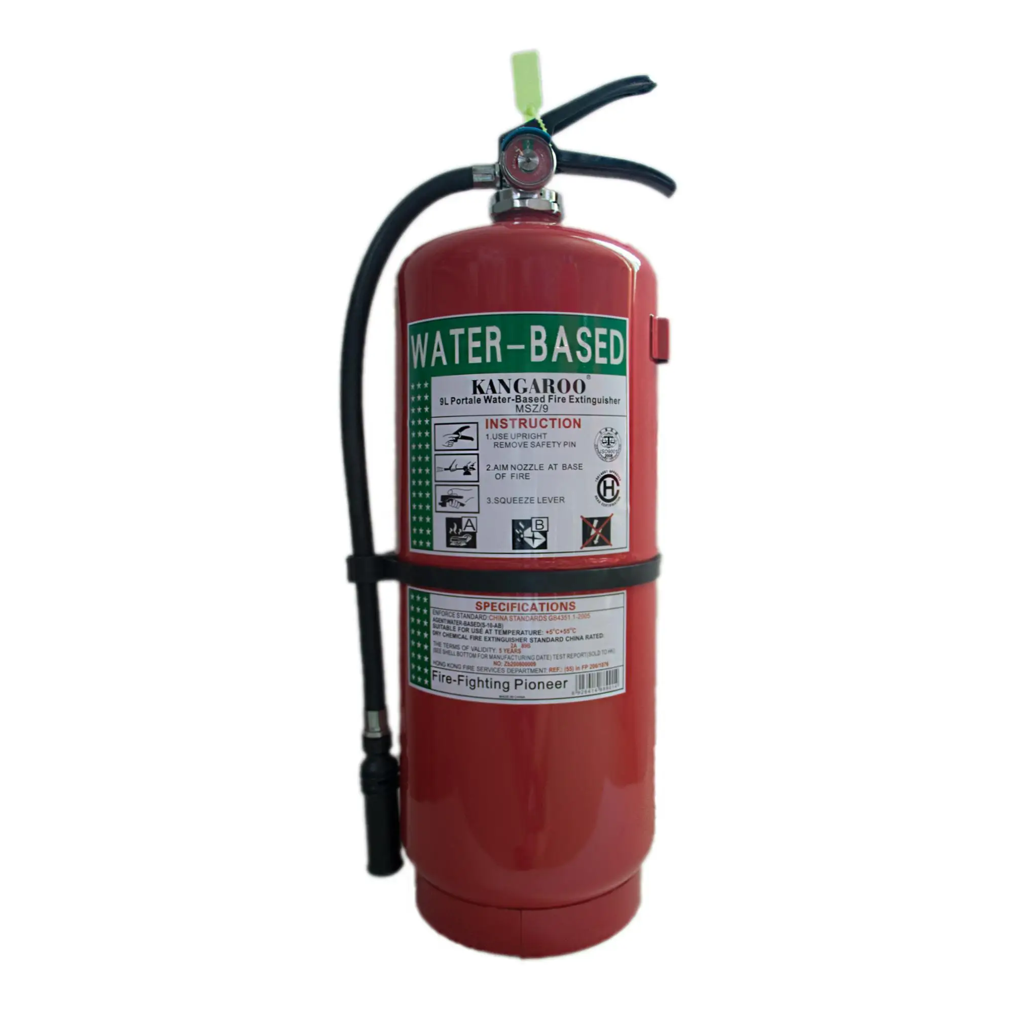 Ship/boat Fire Extinguisher Msz/9l With Foam/wateradditive Agent At