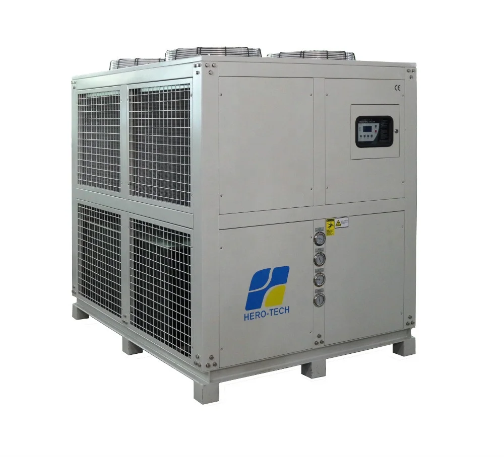 30hp 100kw Hermetic Scroll Compressor Air Cooled Scroll Chiller Unit ...