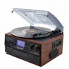 Desonic Record Player USB SD encodingTurntable AM/FM Radio Cassette, CD Player, 2 built in speaker, Radio, Cassette