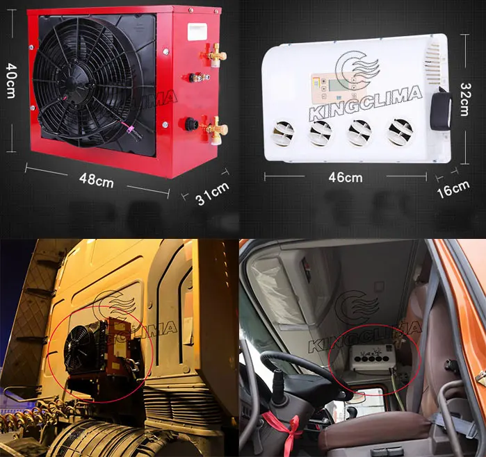 Truck Cabin Dc Air Conditioner Box Truck Air Conditioner Buy Box