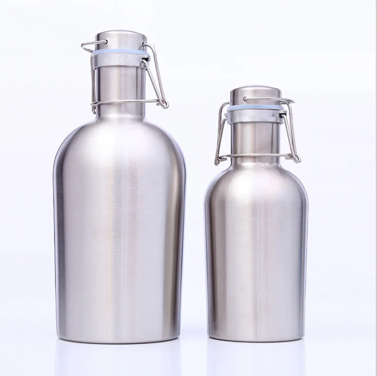 Convenience 64oz Stainless Steel Beer Growler With Seal Lid Buy Beer