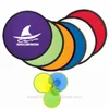 Wholesales Logo Printing Foldable Pets Toy Folding Flying Disk With Pouch
