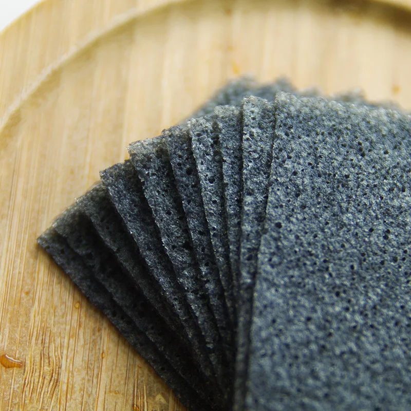 
Deep cleaning black bamboo charcoal adsorption and control oil custom wet wipes 