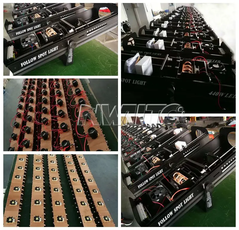 O-7 Factory Directly Sale Theatre Concert Pro Light 330w Led Follow Spot Stand Stage Lights