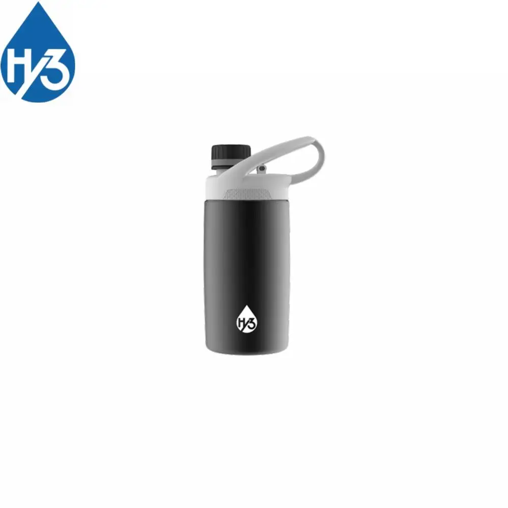 

Hy3 350ml kids thermal insulated metal water bottle with handle, Unicom;space alien