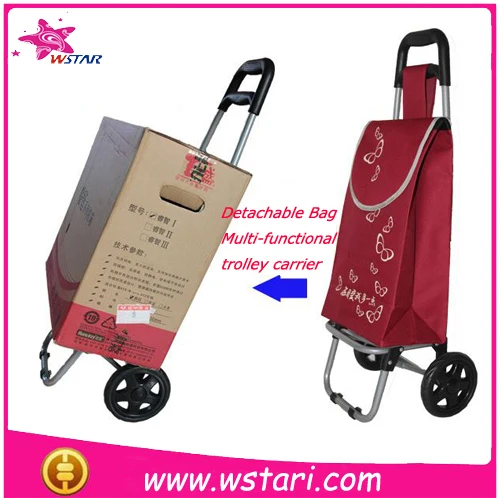 designer shopping trolley bolsas