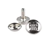 201# Nickle free lead free metal ring snap button