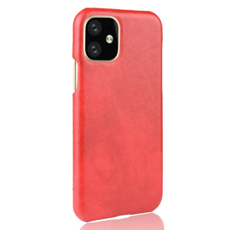 Ultra Slim Vintage PU Leather Skin Hard Back Cover Case for iPhone 11 2019 11 Pro Max
