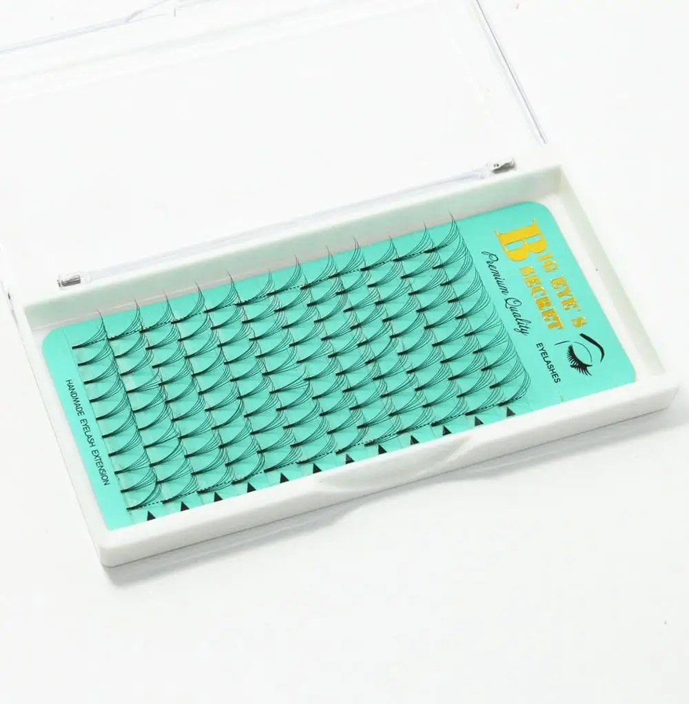

private label 5d premade fans loose lashes, Black/other color you want