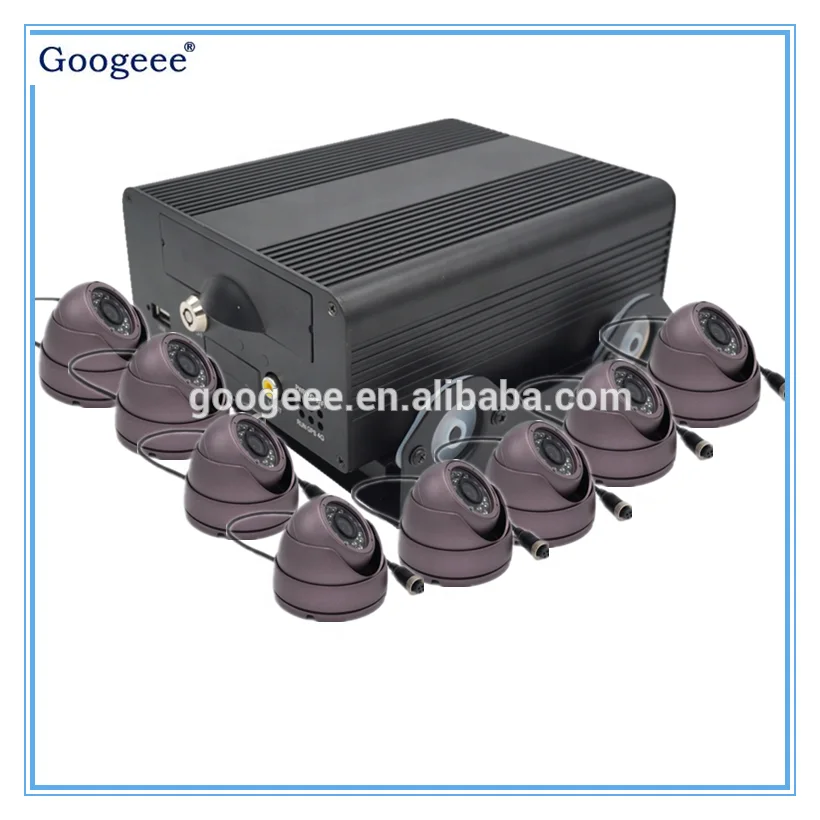 
GPS, WFI READY IN 2 TB GSHOCK HD BUS MOBILE DVR 8CH WITH VEHICLE CCTV MONITOR CAMERA 