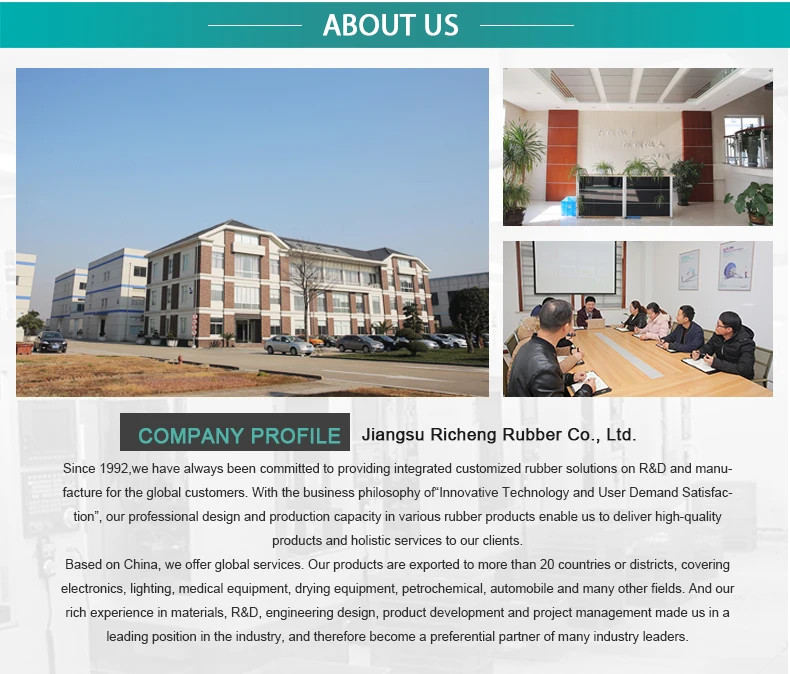 good quality Customized size solid silicone rubber dust seal for Commercial appliances