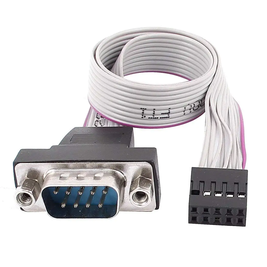 CableWholesale IDC 10/DB9 Male Motherboard Serial Port Connector Cable