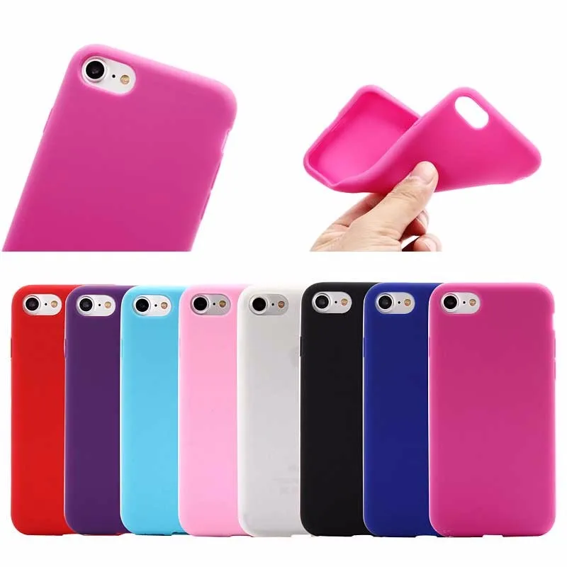 

Amazon Color case Common Smooth Original Silicone Deformable Perfect match Soft TPU Case for iPhone 7, Like the following colors