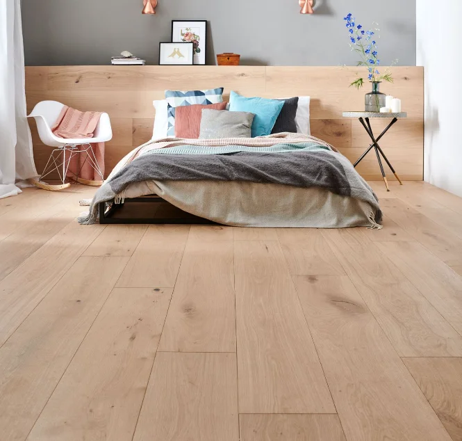 Wide plank flooring. Белый деревянный матовый пол. Woodpecker Oak Beryl White Matt. Flooring Size..