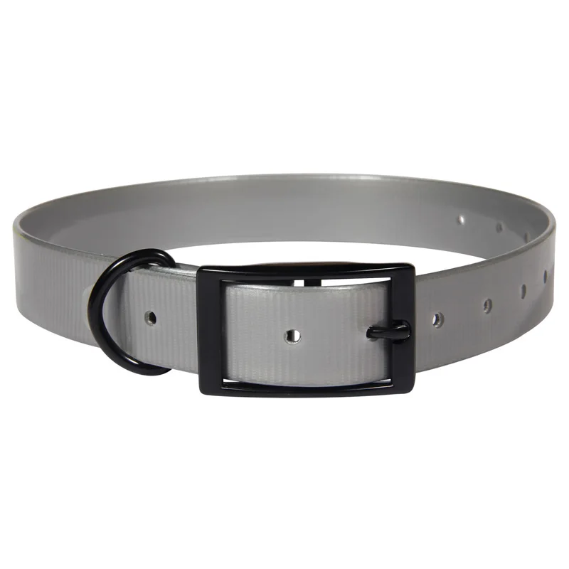 

Custom Logo Polyurethane Premium Dog Collar Hunting Collars, Black,white,grey,brown,pink,purple,green or customized