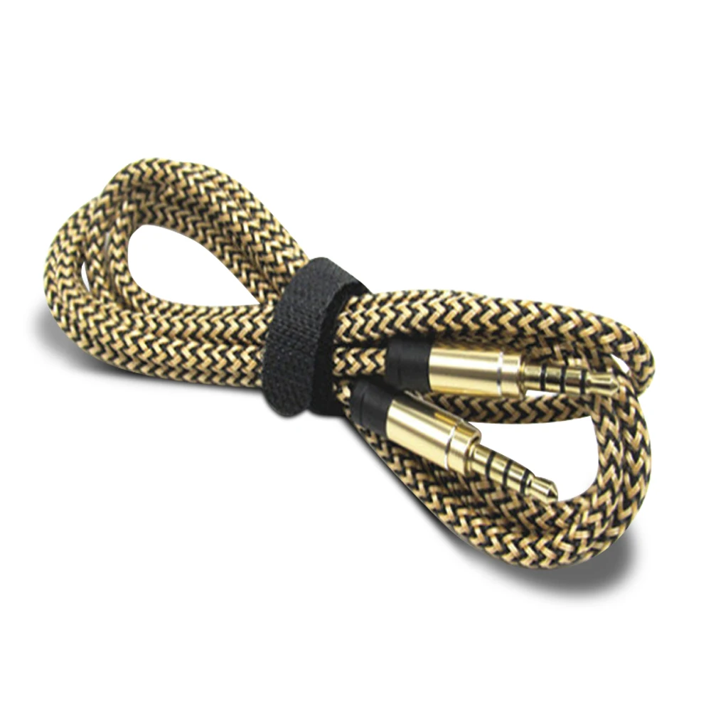 

Universal Nylon Braided Male To Male Audio Cable