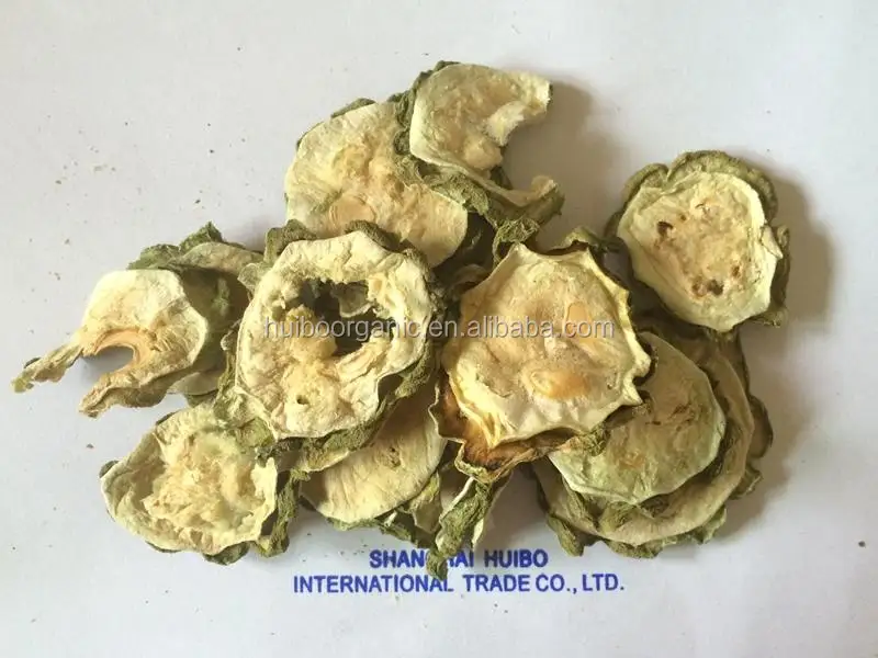 organic bitter melon slice