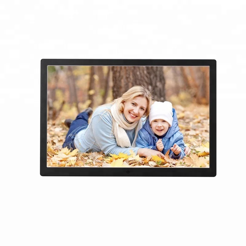 

Whole Sale 17 Inch Large Size Wall Mount Download Free Mp3 Mp4 Digital Photo Frame, Colors