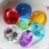 Wholesale 13*19MM Diamond Shaped Acrylic Vase Fillers Beads Table Scatters Wedding Centerpieces