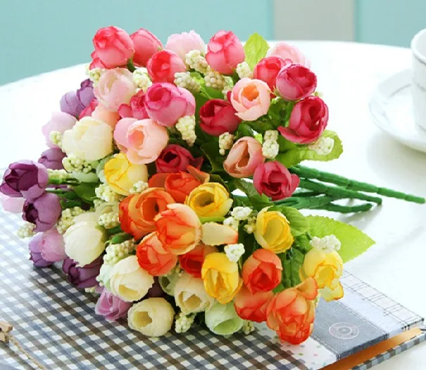 spring artificial flower arrangements