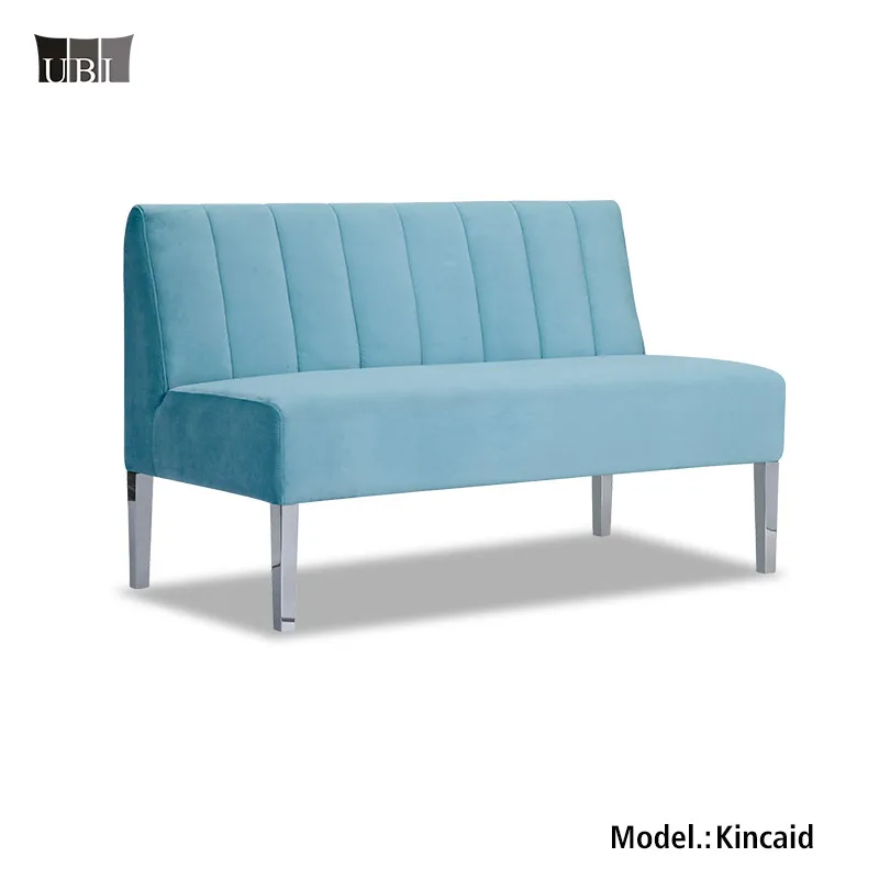 Modern New Style Bar Sofa For Restaurant Booth Velvet New Style Bar Sofa For Restaurant Booth