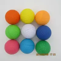 

Indoor Outdoor Training Practice PU Soft Foam golf Balls