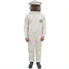 Beekeeping working bee protective suit with mesh hat