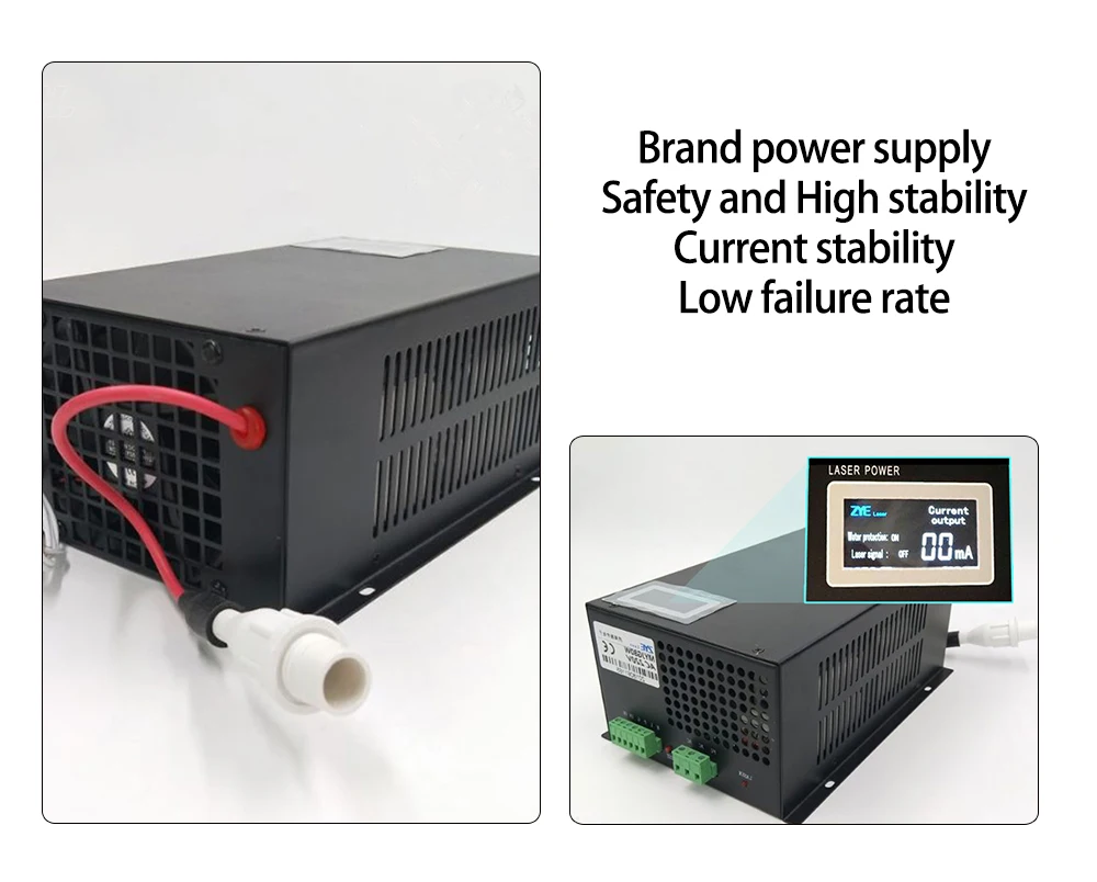 1080 Co2 laser engraving machine with ruida 6442s controller 57 stepper motor clothing laser engraving machine