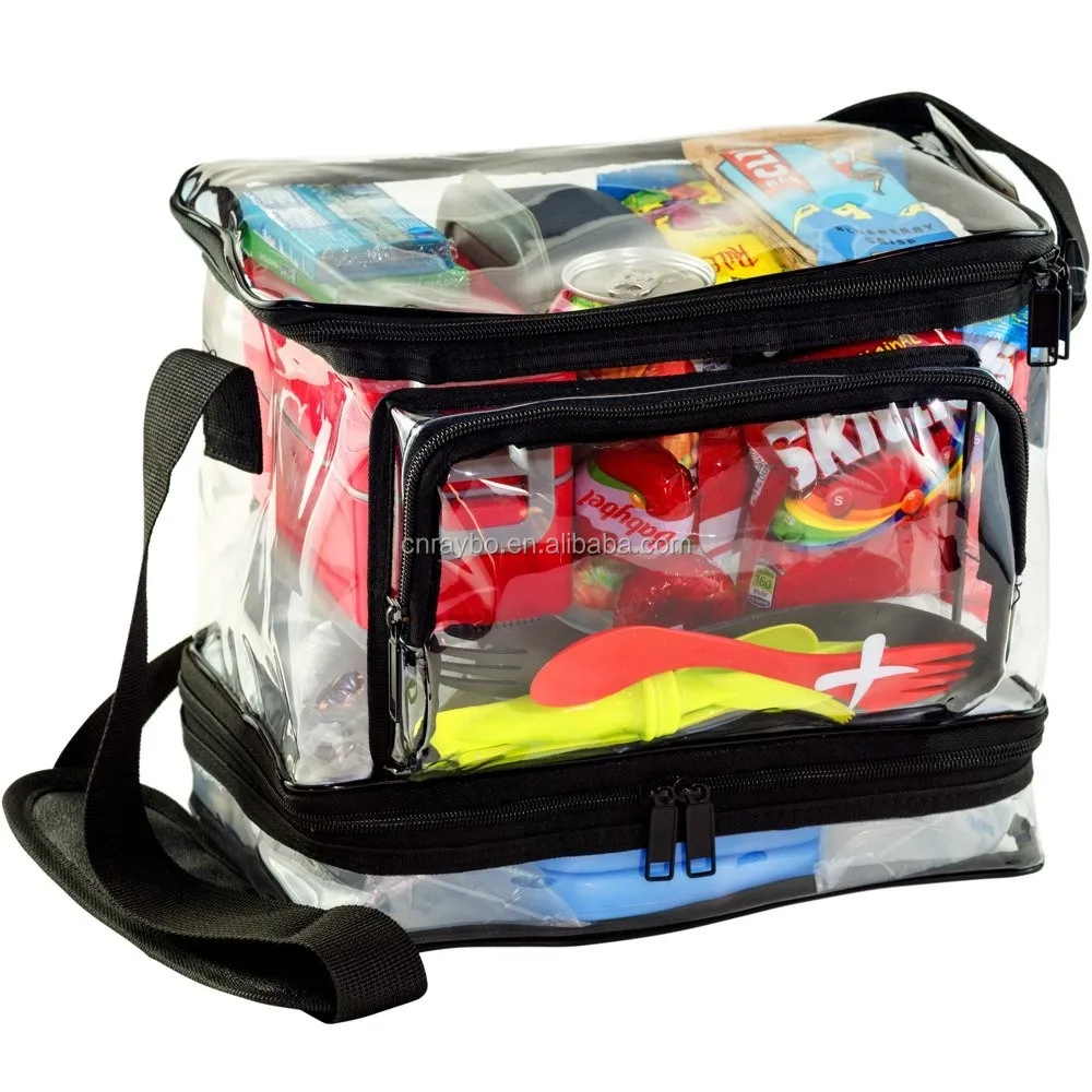 clear lunch bags