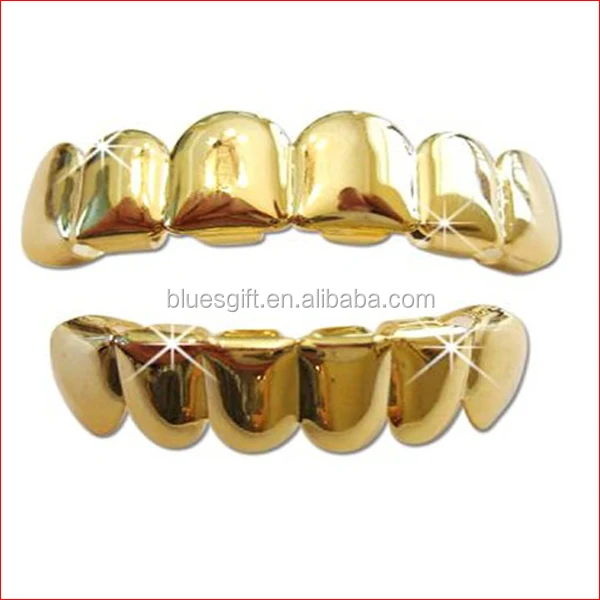 

China factory price hiphop gold teeth grillz