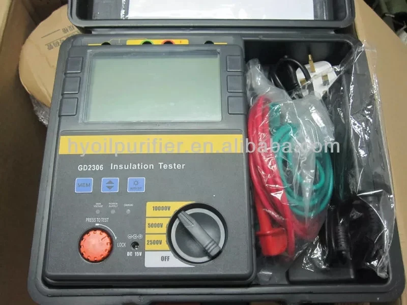 Megger insulation tester