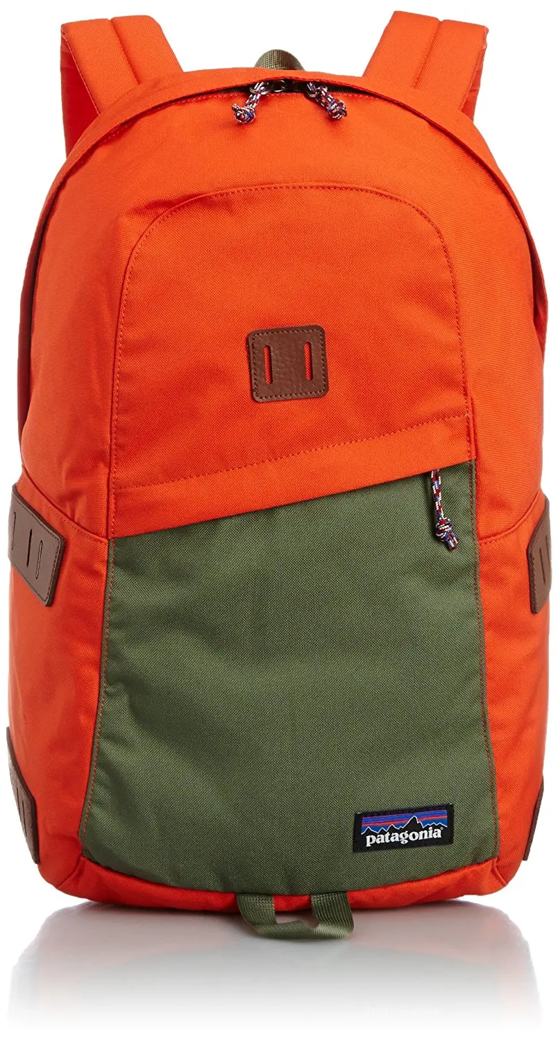 patagonia orange backpack