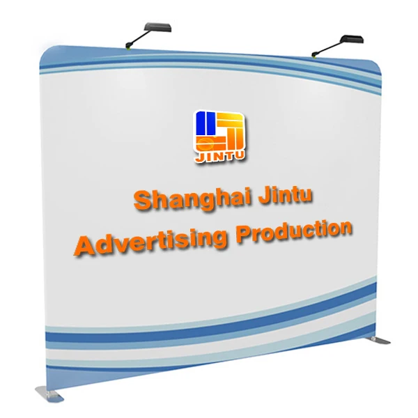 Full Colour Printing Pop Up Display Trade Show Banner Aluminum