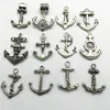 2018 on sale cheap price fashion jewelry findings stainless steel silver anchor clasp connector for European bracelet making
