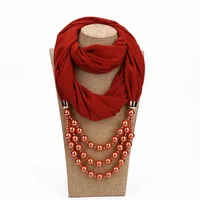 

Ethnic Unique Pearl Pendant Bohemia Jewelry 12 Colors Scarf Necklaces