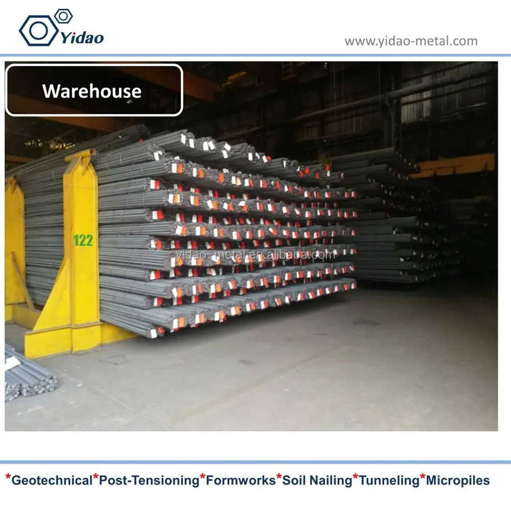 ASTM A722 PC bar prestress deformed bars