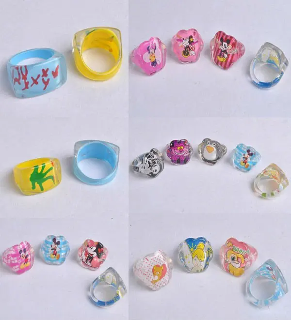 Cheapest Lovely Acrylic Plastic Ring Buy Plastic Ring,Acrylic Plastic