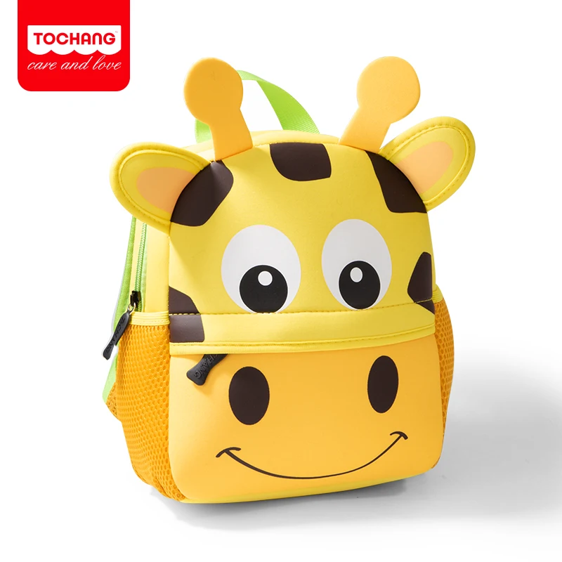 

Tochang Kids Customized High Quality Cartoon Animals Zoo Big Capacity Zoo Kids Backpack, Customized color