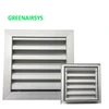Bathroom Accessories Aluminum Water Proof Air Grille for Vent as External Wall Decoration
