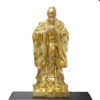 Factory custom Chinese old man statue life size bronze statue