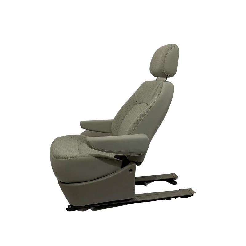 Luxury Rv Tourist Bus Seat Campervan Swiveling Seat With Floor Slider