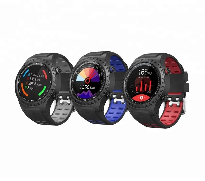 

2018 Best seller new build -in GPS ,Compass and blood pressure sport smart watch