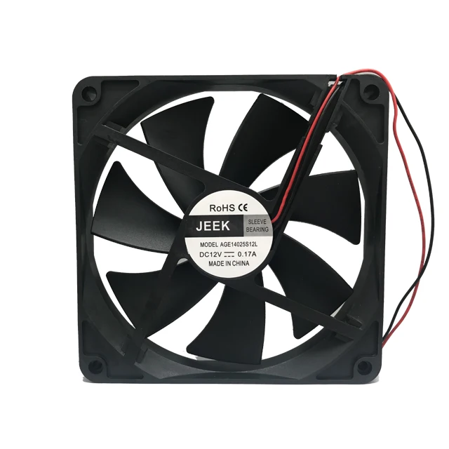 

5 inch 140x140x25mm 12V brushless 140mm miner server cooling fan