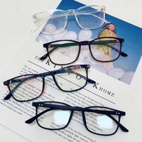 

fashion reading glasses frames transparent plastic optical spectacle frame women square glasses clear lens eyeglasses wholesale