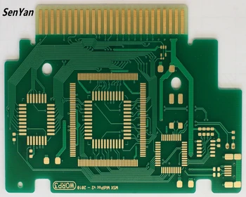 Gold Finger Electronic Printed Circuit Board With Au 20u Hard Gold